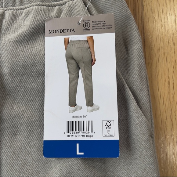 Mondetta Women's Pintuck Straight Leg Pants - Picture 8 of 8